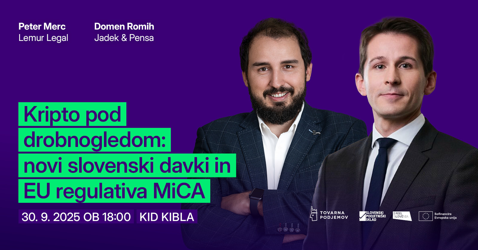 Crypto under the microscope: New Slovenian taxes and EU MiCA regulation